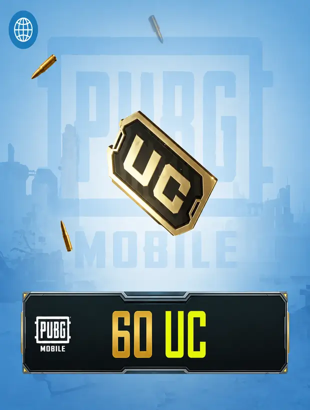 Pubg Mobile 60 UC Global