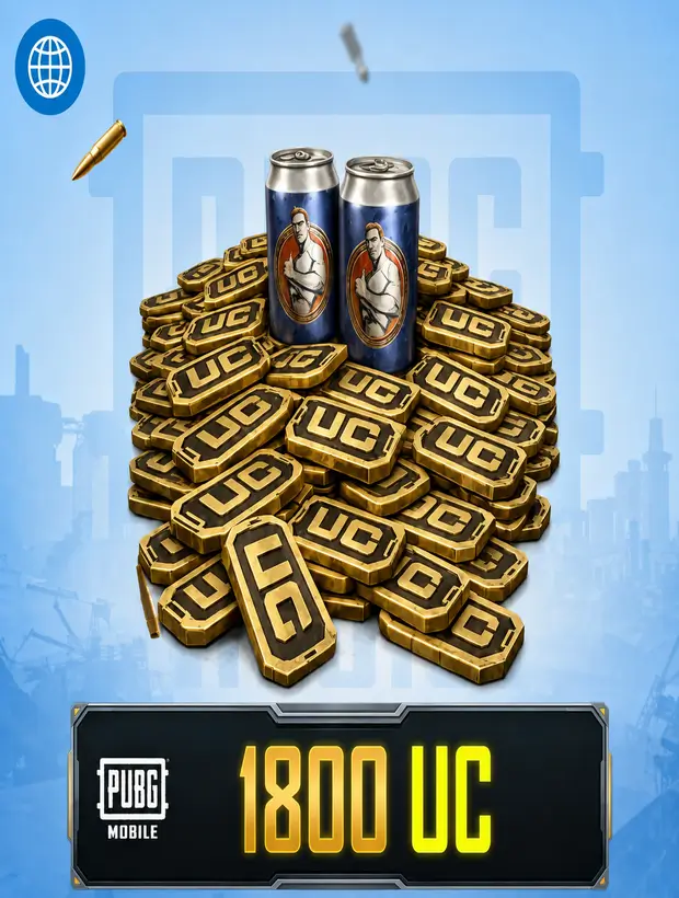 PUBG Mobile 1800 UC Global