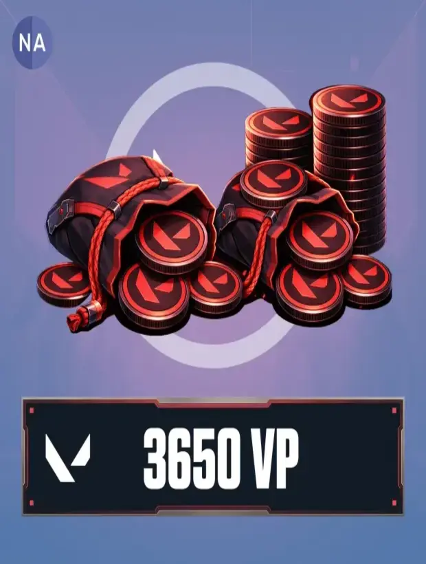 Valorant 3650 VP - 35 USD