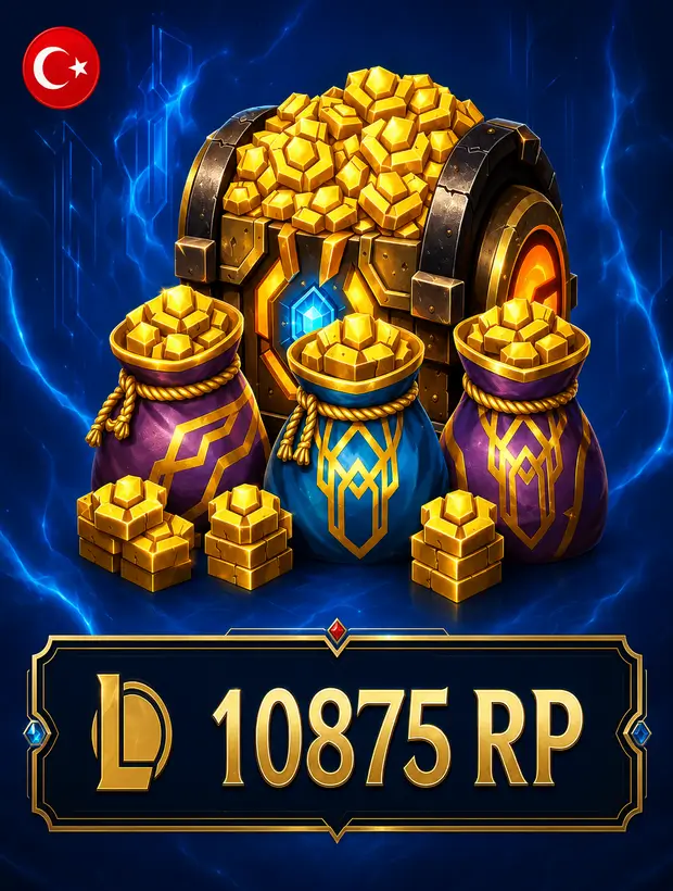 League of Legends 10875 Riot Points