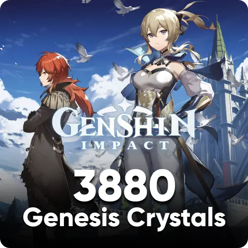Genshin Impact 3880 Genesis Crystals
